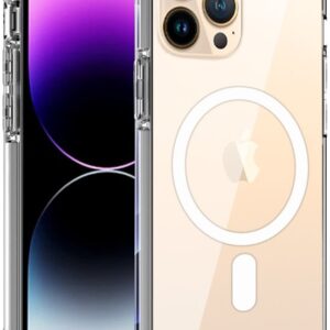 Capa Magnética iPhone 14 Pro Max Transparente - COOL