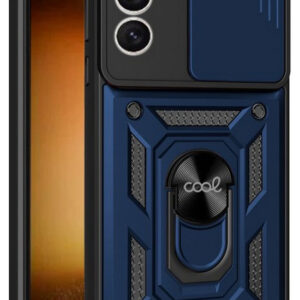Capa c/ Anel p/ Samsung S911 Galaxy S23 (Azul) - COOL