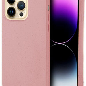Capa Eco Biodegrad?vel p/ iPhone 14 Pro Max (Rosa) - COOL