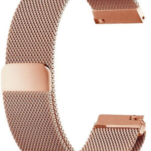 Pulseira de Metal Universal 20mm Amazfit Bip / GTS / Bip Lite / COOL Oslo (Rose Gold) - COOL