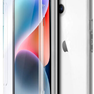 Capa de Silicone 3D p/ iPhone 14 Plus (Transparente) - COOL