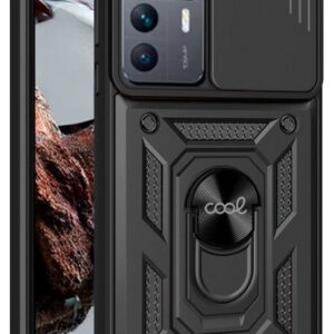 Capa c/ Anel p/ Xiaomi 12T / 12T Pro (Preto) - COOL