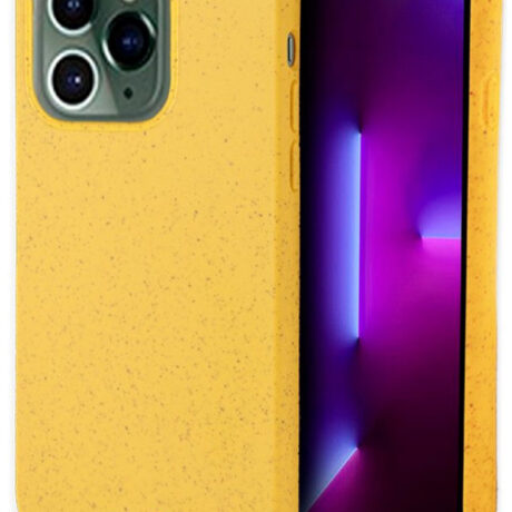 Capa Eco Biodegradável p/ iPhone 14 Pro (Amarelo) - COOL