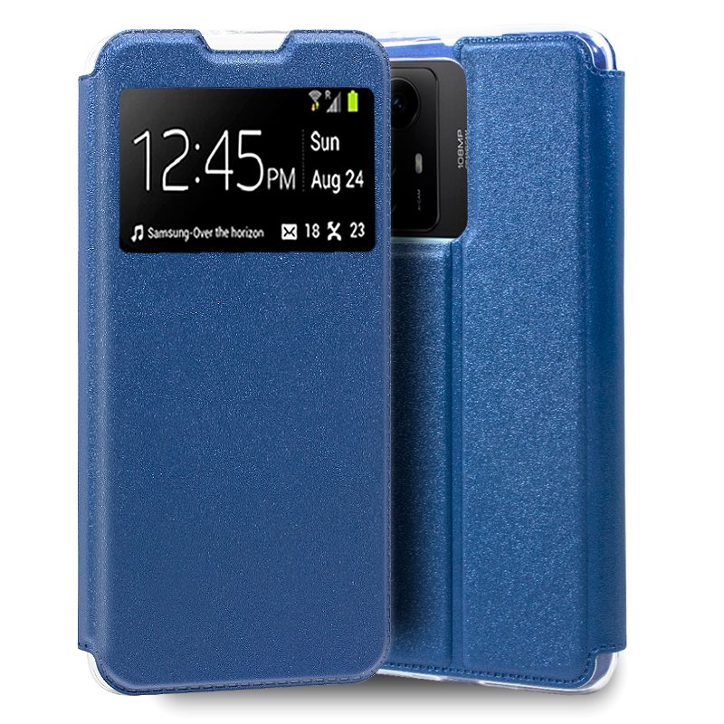 Capa Flip Cover p/ Xiaomi Redmi Note 12S (Azul) - COOL