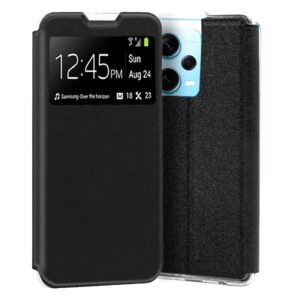 Capa Flip Cover p/ Xiaomi Redmi Note 12 Pro Plus 5G (Preto) - COOL