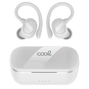 Auriculares Stereo Bluetooth Earbuds Sem Fios Fit Sport (Branco) - COOL
