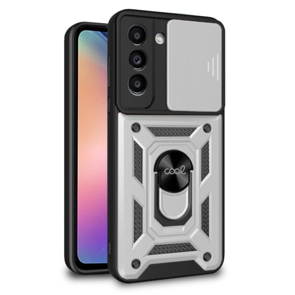 Capa p/ Samsung A546 Galaxy A54 5G Hard Ring (Prateado) - COOL