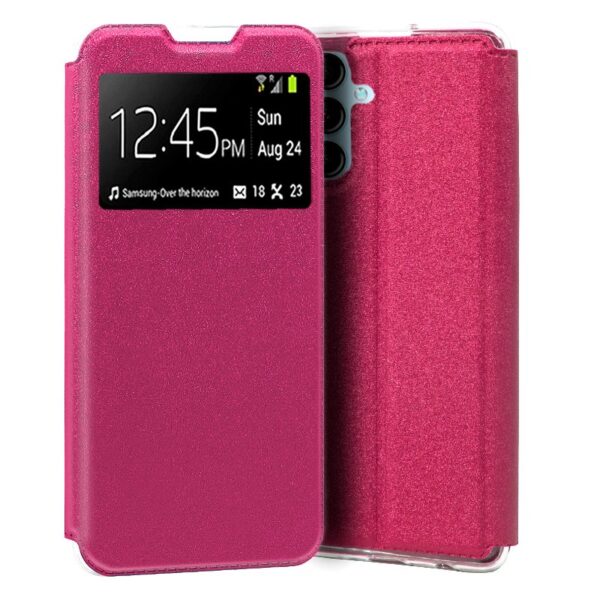 Capa Flip Cover p/ Samsung A145 Galaxy A14 / A14 5G (Rosa) - COOL