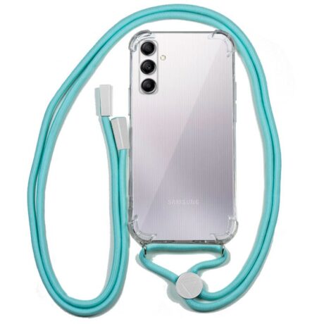Capa p/ Samsung A145 Galaxy A14 / A14 5G Cordão (Celeste) - COOL