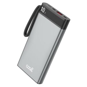 Powerbank 10.000mAh 3A/20W PD (Prateado) - COOL
