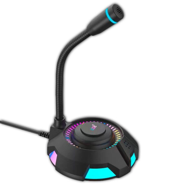 Microfone Gaming USB LED RGB - COOL