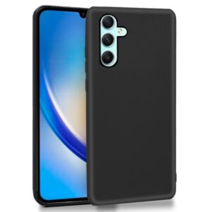 Capa Silicone p/ Samsung A346 Galaxy A34 5G (Negro) - COOL