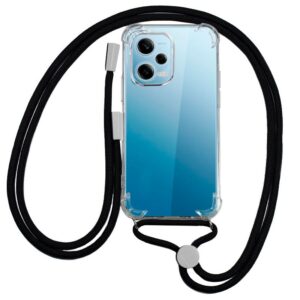Capa p/ Xiaomi Redmi Note 12 Pro 5G Cord?o (Preto) - COOL