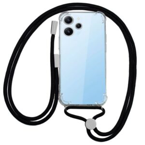 Capa p/ Xiaomi Redmi 12 Cord?o (Preto) - COOL