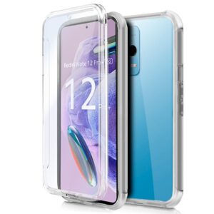Capa Silicone 3D Frontal/Traseira p/ Xiaomi Redmi Note 12 Pro Plus 5G (Transparente) - COOL