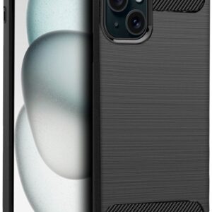 Capa p/ iPhone 15 (Preto Carbono) - COOL
