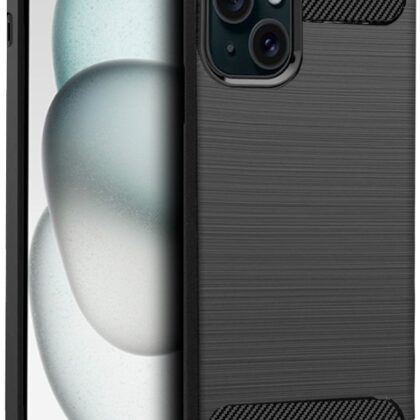 Capa p/ iPhone 15 (Preto Carbono) - COOL
