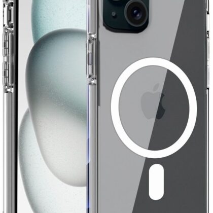 Capa p/ iPhone 15 Magnética (Transparente) - COOL