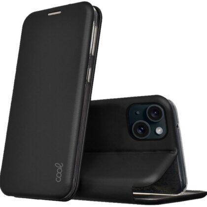 Capa p/ iPhone 15 (Elegance Preto) - COOL