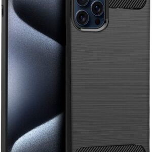 Capa p/ iPhone 15 Pro (Preto Carbono) - COOL