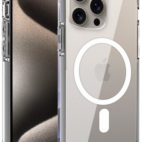 Capa p/ iPhone 15 Pro Max Magnética (Transparente) - COOL