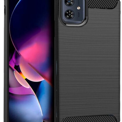 Capa p/ Motorola Moto G54 5G Carbono (Preto) - COOL