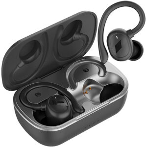 Auriculares Stereo Bluetooth Earbuds Wireless Fit Sport (Preto) - COOL
