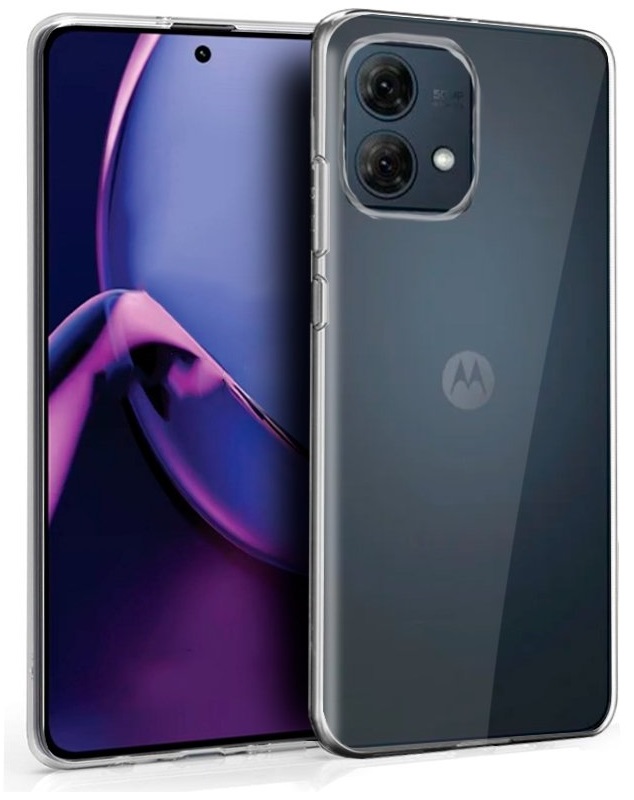 Capa Silicone p/ Motorola Moto G84 5G (Transparente) - COOL