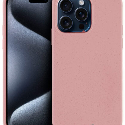 Capa p/ iPhone 15 Pro Eco Biodegradável (Rosa) - COOL