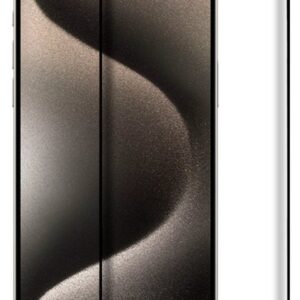 Pel?cula Vidro Temperado p/ iPhone 15 Pro Max Full 3d (Preto) - COOL