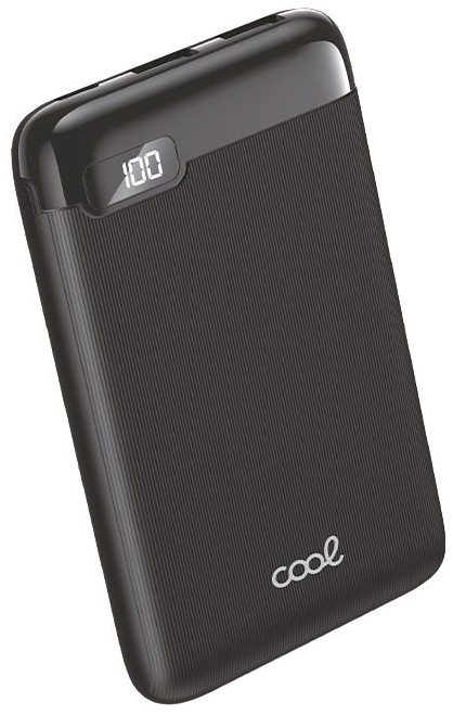 Powerbank 5000 mAh Display 10W (Preto) - COOL