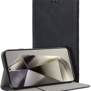 Capa Flip Cover p/ Samsung Galaxy S24 Ultra (Preto) - COOL