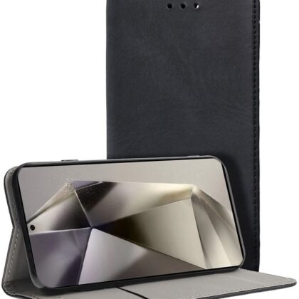 Capa Flip Cover p/ Samsung Galaxy S24 Ultra (Preto) - COOL
