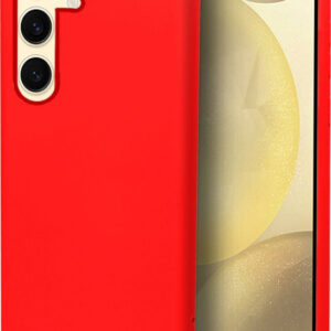 Capa Silicone p/ Samsung Galaxy S24 Plus / S25 Plus (Vermelho) - COOL