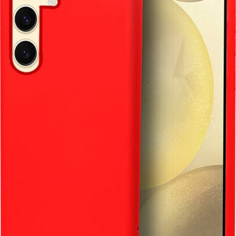Capa Silicone p/ Samsung Galaxy S24 Plus / S25 Plus (Vermelho) - COOL