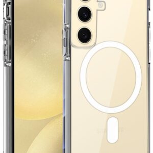 Capa Magn?tica p/ Samsung Galaxy S24 Plus / S25 Plus (Transparente) - COOL