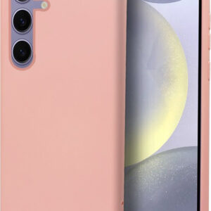 Capa Silicone p/ Samsung Galaxy S24 / S25 (Rosa) - COOL