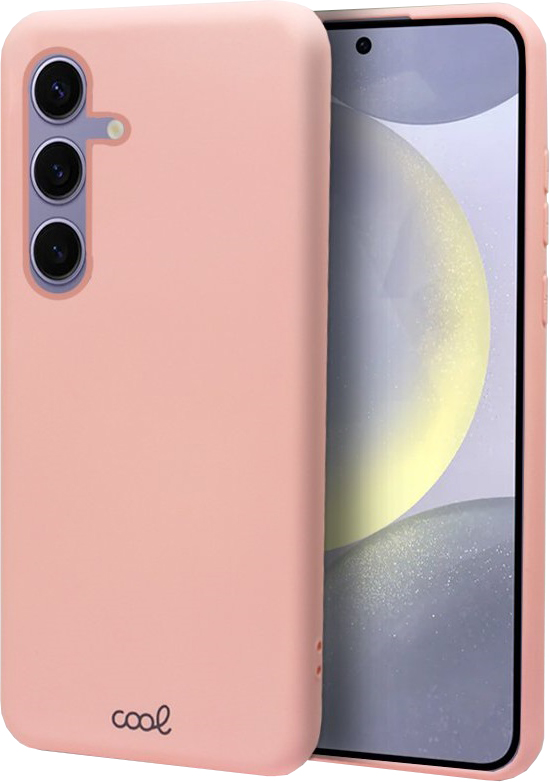 Capa Silicone p/ Samsung Galaxy S24 / S25 (Rosa) - COOL