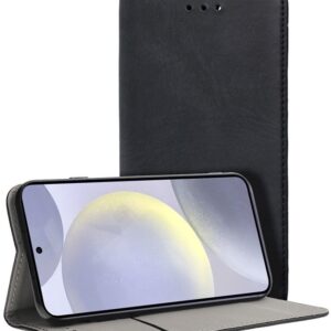 Capa Flip Cover p/ Samsung Galaxy S24 / S25 (Preto) - COOL