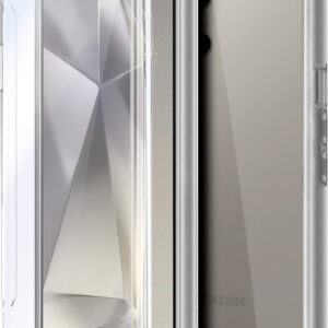 Capa de Silicone 3D p/ Samsung Galaxy S24 / S25 (Transparente) - COOL