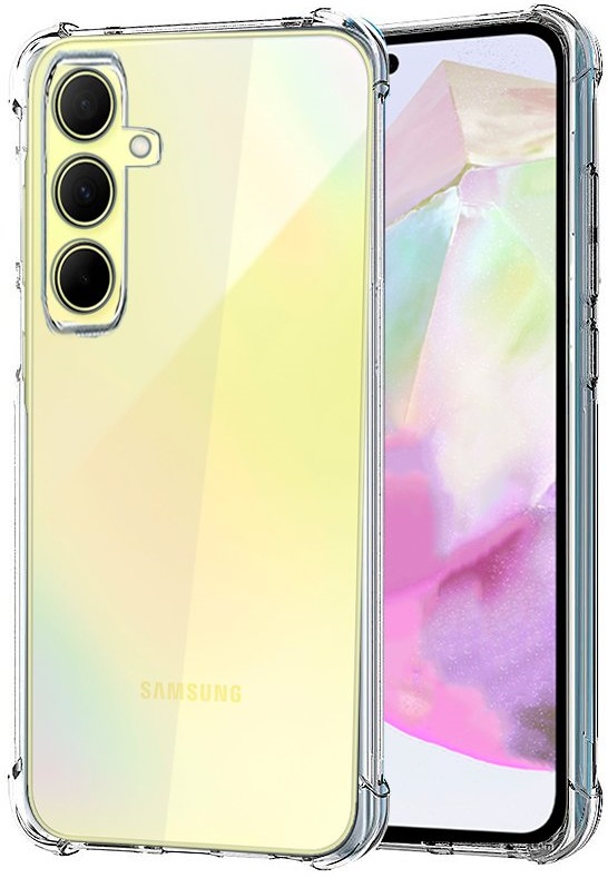 Capa p/ Samsung A356 Galaxy A35 5G AntiShock (Transparente) - COOL