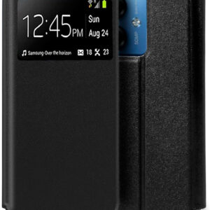 Capa Flip p/ Motorola Moto G14 (Preto) - COOL