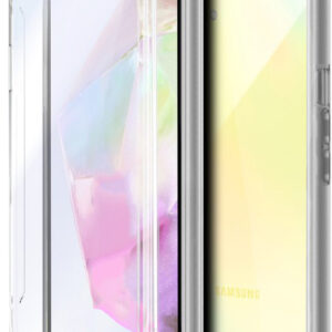 Capa Silicone 3D p/ Samsung A356 Galaxy A35 5G (Transparente Frontal + Traseira) - COOL