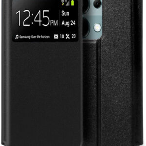 Capa Flip p/ Xiaomi Redmi Note 13 Pro / Poco M6 Pro (Preto) - COOL