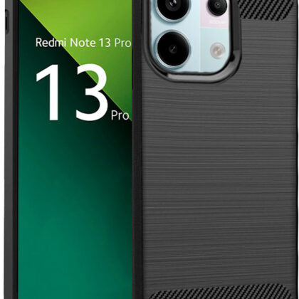 Capa p/ Xiaomi Redmi Note 13 Pro 5G Carbono (Preto) - COOL