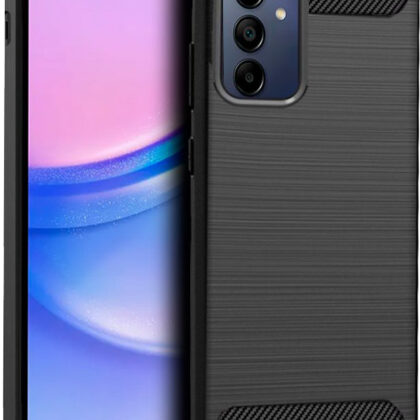 Capa p/ Samsung A155 Galaxy A15 / A15 5G / M15 5G Carbono (Preto) - COOL