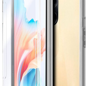 Capa Silicone 3D p/ Oppo A18 / A38 (Transparente Frontal + Traseira) - COOL