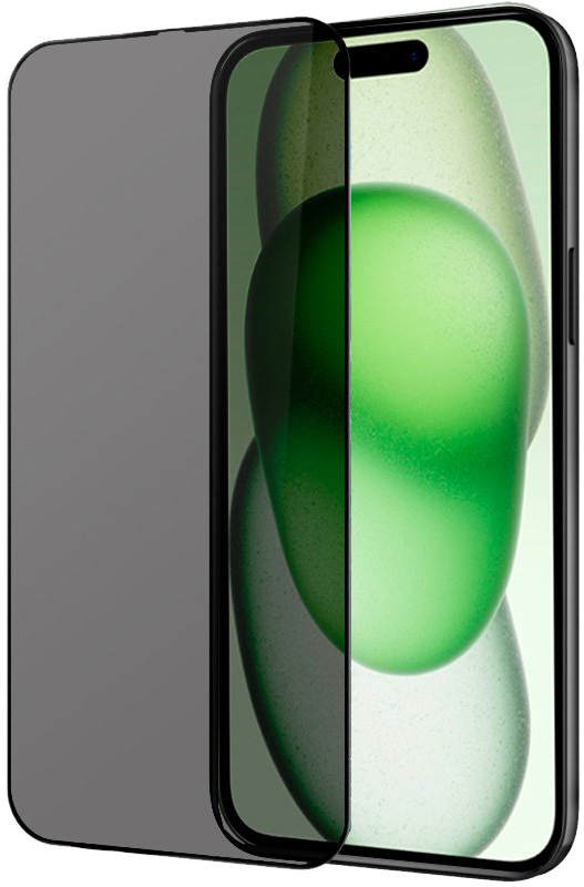 Película de Vidro Temperado Privacidade p/ iPhone 15 Plus / 16 Plus / 14 Pro Max - COOL