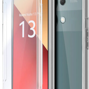 Capa Silicone 3D p/ Xiaomi Redmi Note 13 Pro / Poco M6 Pro (Transparente Frontal + Traseira) - COOL
