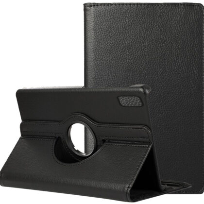 Capa p/ Xiaomi Redmi Pad Pro Giratória Couro Sintético (Preto) - COOL